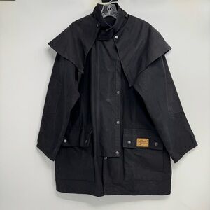 Jacaru Men’s Size M Wax Jacket Dark Brown